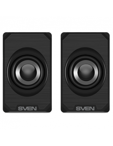 Компьютерные колонки 2.0 SVEN "180", Чёрный