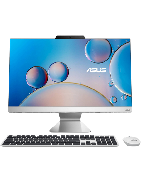 Computer All-in-One ASUS F3402, 23,8", AMD Ryzen 5 7520U, 16GB/512GB, Fără SO, Alb