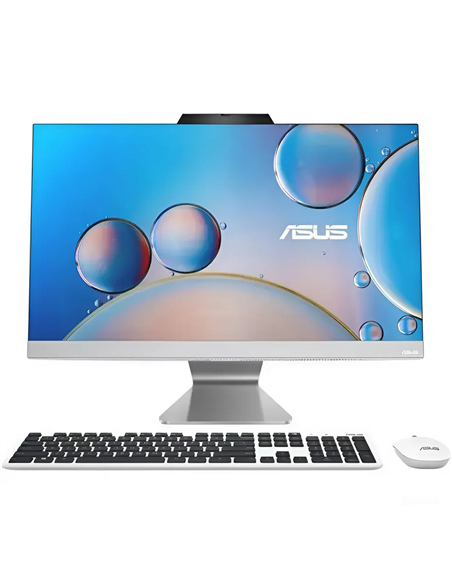 Моноблок ASUS F3402, 23,8", AMD Ryzen 5 7520U, 16Гб/512Гб, Без ОС, Белый