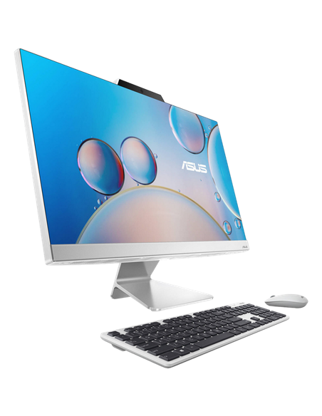 Моноблок ASUS F3402, 23,8", AMD Ryzen 5 7520U, 16Гб/512Гб, Без ОС, Белый