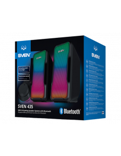 Boxe pentru calculator 2.0 SVEN "435", Negru 2