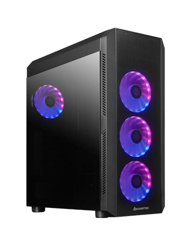 Carcasă PC Chieftec GL-04B-OP, Midi-Tower, ATX, Negru