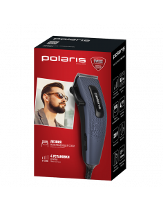 Aparat de tuns Polaris PHC 0954, Albastru | Negru 2