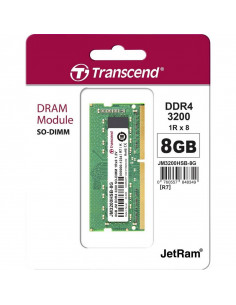 Оперативная память Transcend JM3200HSB-8G, DDR4 SDRAM, 3200 МГц, 8Гб 2