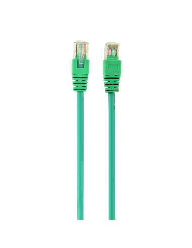 Patch cord Cablexpert PP12-1M/G, CAT5e UTP, 1m, Verde