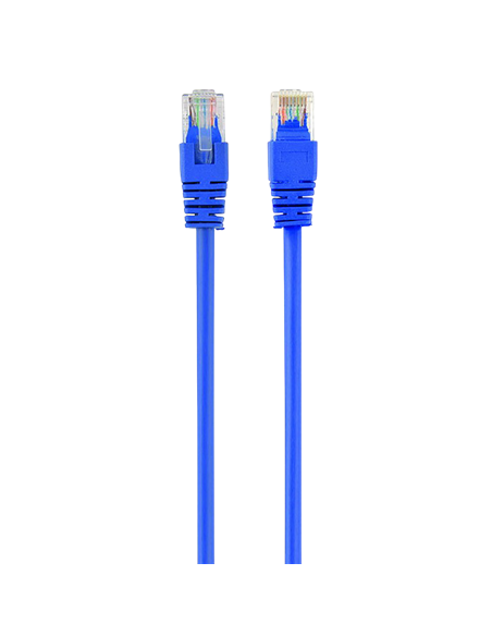 Patch cord Cablexpert PP12-2M/B, CAT5e UTP, 2m, Albastru