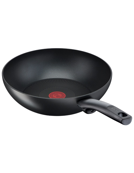 Tigaie WOK Tefal G2681972, 28cm, Negru