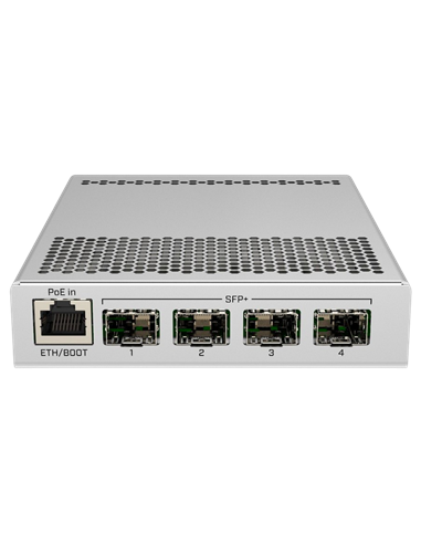 Comutator Router MikroTik CRS305-1G-4S+IN, Argintiu