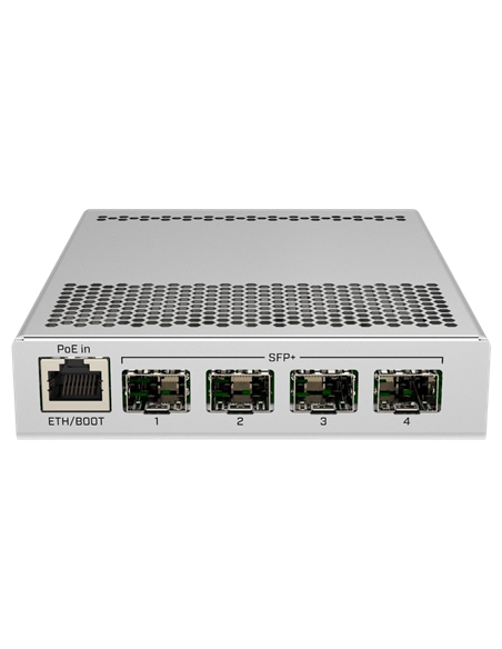 Comutator Router MikroTik CRS305-1G-4S+IN, Argintiu