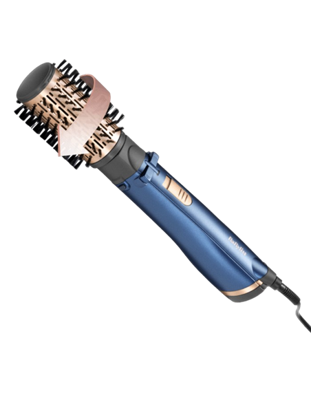 Uscător de păr-perie BaByliss AS966ROE, 1000W, Albastru