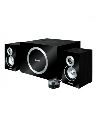 Компьютерные колонки 2.1 SVEN MS-1085, Чёрный