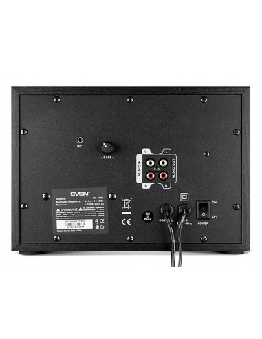 Компьютерные колонки 2.1 SVEN MS-1085, Чёрный