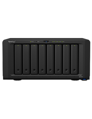 Stocare atașată la rețea SYNOLOGY DS1821+, Negru