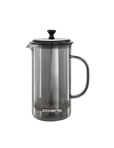 Cafetiera French Press Polaris Graphit-1000FP, 1L, Gri