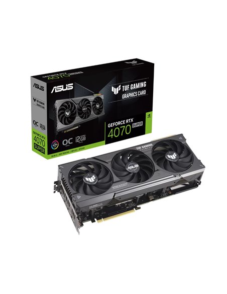Видеокарта ASUS TUF-RTX4070S-O12G-GAMING, 12ГБ GDDR6X 192бит 
