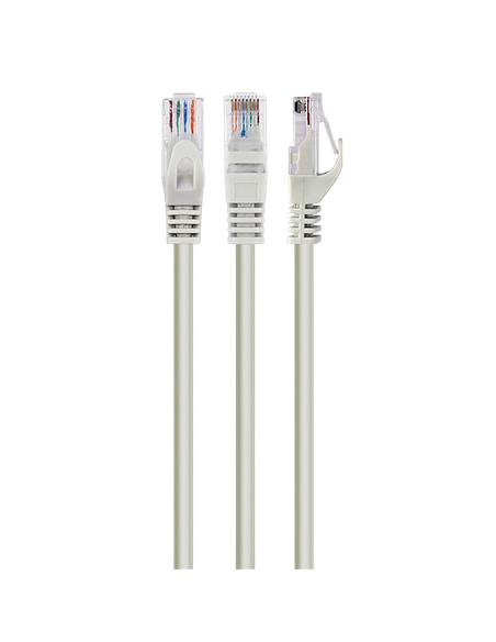 Патч-корд Cablexpert PP6U-15M, Cat6 UTP, 15м, Серый