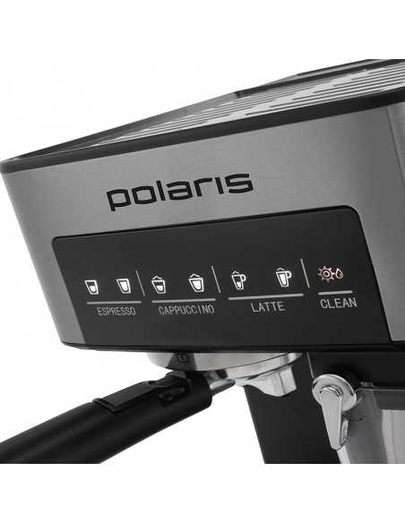 Cafetiera manuala Polaris PCM 1541E, 1350W, Argintiu
