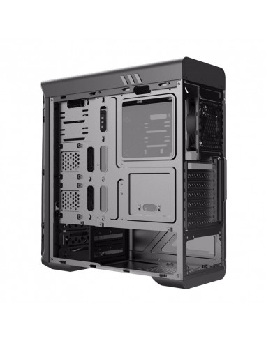 Carcasă PC Gamemax StarLight FRGB, Midi-Tower, Fără PSU, Alb