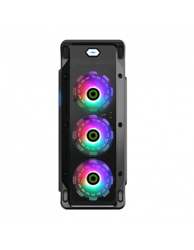 Carcasă PC Gamemax StarLight FRGB, Midi-Tower, Fără PSU, Alb