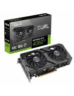 Видеокарта ASUS DUAL-RTX4060TI-O8G-EVO, 8GB GDDR6 128бит 