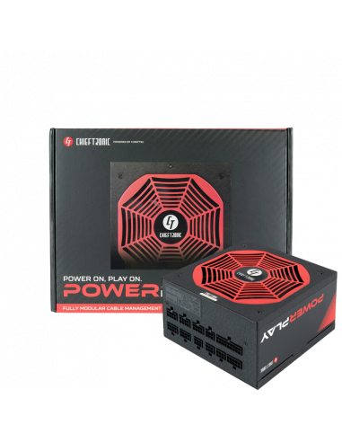 Sursă Alimentare PC Chieftec GPU-1050FC, 1050 W, ATX, Complet modular