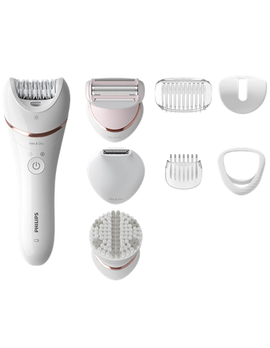 Epilator Philips BRE735/00, Alb | Roz