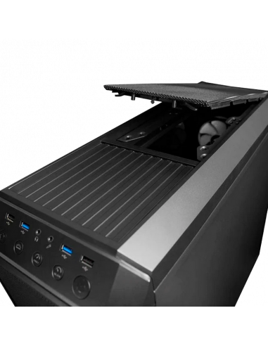 Компьютерный корпус Chieftec GP-03B-UC-OP, Midi-Tower, ATX, Чёрный