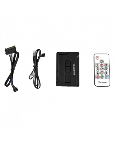Компьютерный корпус Chieftec GP-03B-UC-OP, Midi-Tower, ATX, Чёрный