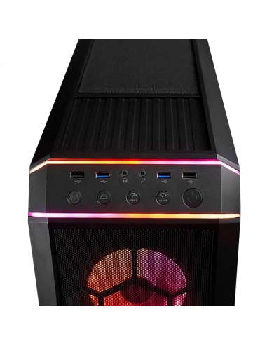 Компьютерный корпус Chieftec GP-03B-UC-OP, Midi-Tower, ATX, Чёрный