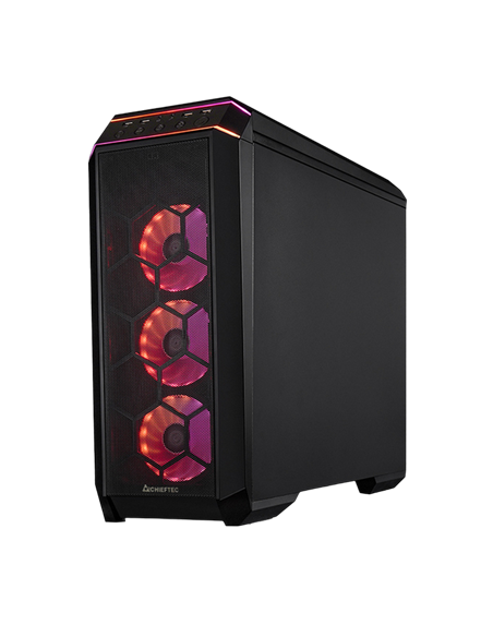Компьютерный корпус Chieftec GP-03B-UC-OP, Midi-Tower, ATX, Чёрный Компьютерный корпус Chieftec GP-03B-UC-OP, Midi-Tower, ATX, Чёрный