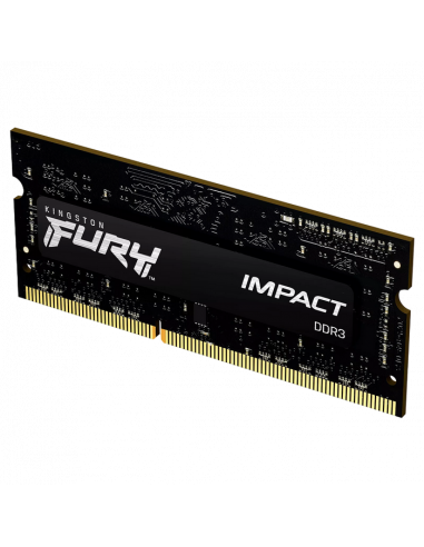 Оперативная память Kingston FURY Impact, DDR3 SDRAM, 1600 МГц, 4Гб, KF316LS9IB/4