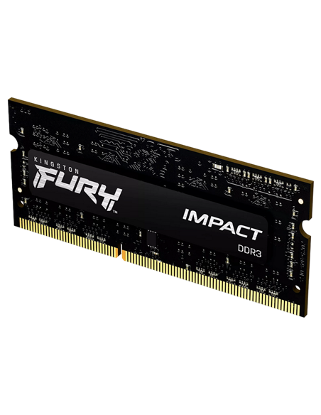 Оперативная память Kingston FURY Impact, DDR3 SDRAM, 1600 МГц, 4Гб, KF316LS9IB/4