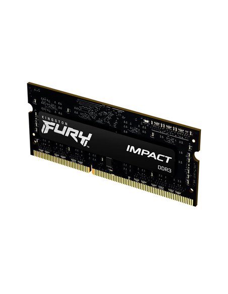 Оперативная память Kingston FURY Impact, DDR3 SDRAM, 1600 МГц, 4Гб, KF316LS9IB/4