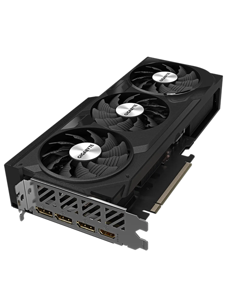 Видеокарта Gigabyte GV-N4070WF3OC-12GD, 12ГБ GDDR6X 192бит 
