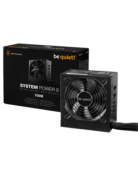 Sursă Alimentare PC be quiet! SYSTEM POWER 9 CM, 700W, ATX, Semi-modular