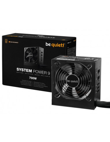 Блок питания для компьютеров be quiet! SYSTEM POWER 9 CM, 700Вт, ATX, Полумодульный