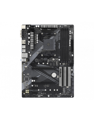 Placă de bază ASRock B450 PRO4 R2.0, AM4, AMD B450, ATX