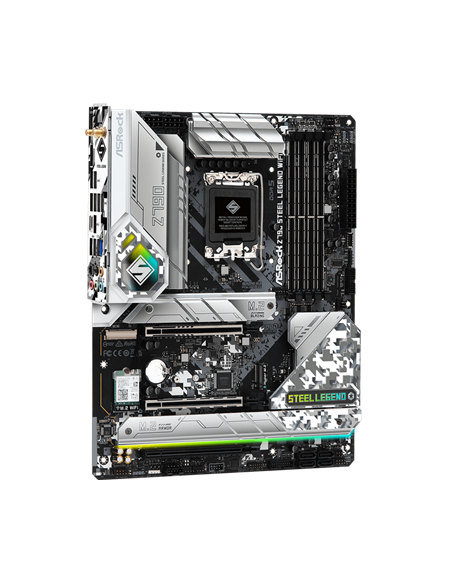 Материнская плата ASRock Z790 STEEL LEGEND WIFI, LGA1700, Intel Z790, ATX