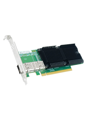 Сетевой адаптер LR-Link LRES1019PF-QSFP28, Зелёный