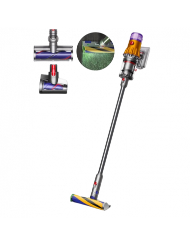 Aspirator Vertical Dyson V12 Detect Slim Absolute Plus, Argintiu