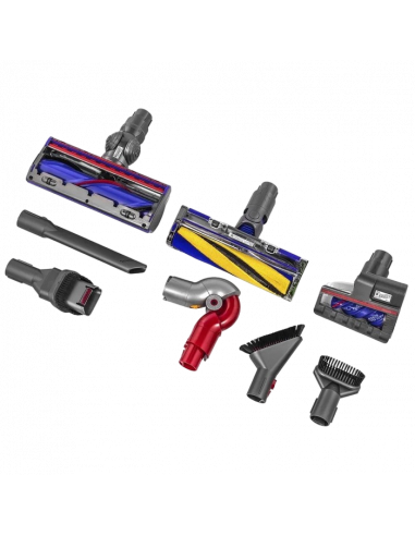 Вертикальный Пылесос Dyson V12 Detect Slim Absolute Plus, Серебристый