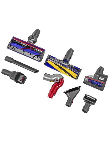 Вертикальный Пылесос Dyson V12 Detect Slim Absolute Plus, Серебристый Вертикальный Пылесос Dyson V12 Detect Slim Absolute Plus, Серебристый