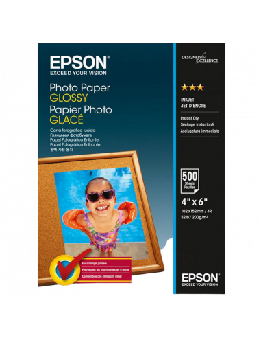 Hârtie fotografică Epson Photo Paper Glossy, А6