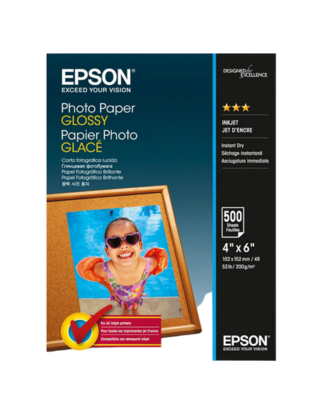 Hârtie fotografică Epson Photo Paper Glossy, А6
