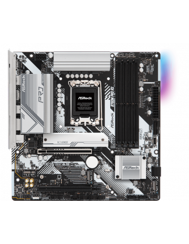 Материнская плата ASRock B760M PRO RS, LGA1700, Intel B760, Micro-ATX