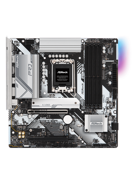 Placă de bază ASRock B760M PRO RS, LGA1700, Intel B760, Micro-ATX