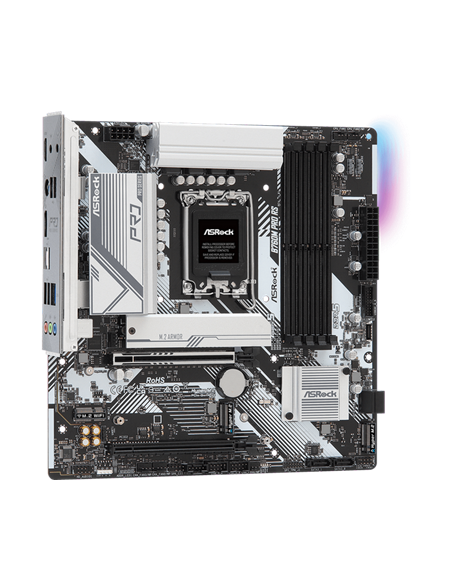 Placă de bază ASRock B760M PRO RS, LGA1700, Intel B760, Micro-ATX
