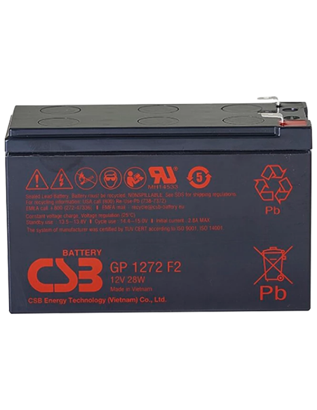 Acumulator UPS CSB GP-1272F2, 12V 7,2