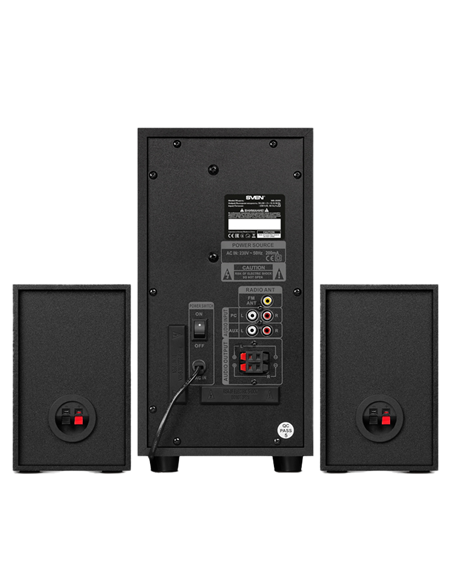 Boxe pentru calculator 2.1 SVEN MS-2055, Negru Boxe pentru calculator 2.1 SVEN MS-2055, Negru