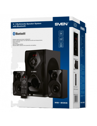Boxe pentru calculator 2.1 SVEN MS-2055, Negru